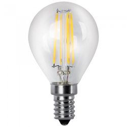 BOMBILLA LED FILAMENTO ESFERICA CLARA E14 4W.FR