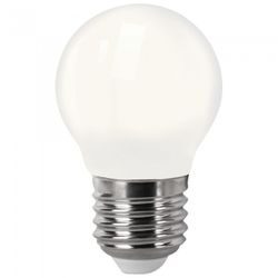 BOMBILLA LED FILAMENTO ESFERICA OPAL E27 4W.FRIA