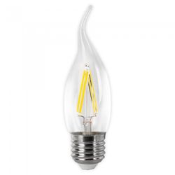 BOMBILLA LED FILAMENTO VELA FLA.CLARA E27 4W.FR