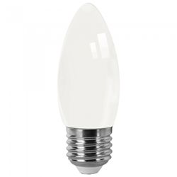 BOMBILLA LED FILAMENTO VELA OPAL E27 4W.FRIA