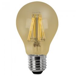 BOMBILLA LED FILAMENTO VINTAGE ESTANDAR E27 6W.