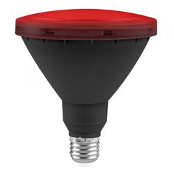 BOMBILLA LED PAR 38 IP65 E27 15W.ROJA