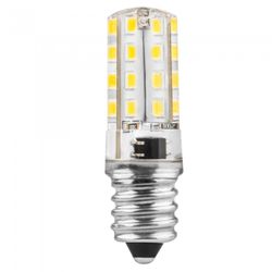 BOMBILLA LED SILICONA TUB.E14 3W.230V.FRIA