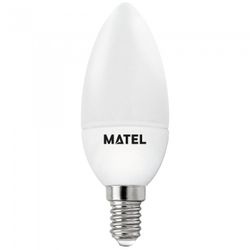 BOMBILLA LED VELA 3 INTENSID.E14 5W.CAL
