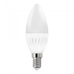 BOMBILLA LED VELA E14 10W.FRIA