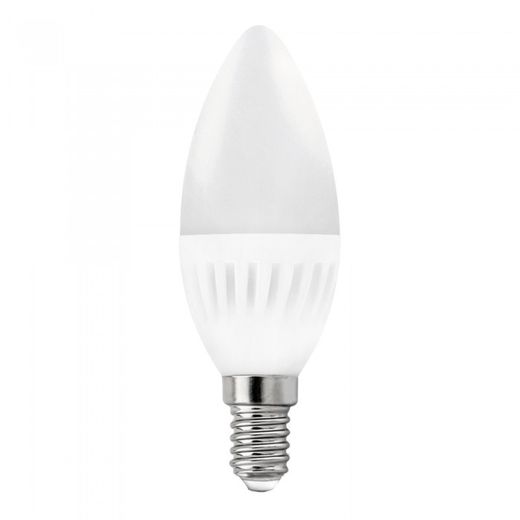BOMBILLA LED VELA E14 10W.FRIA