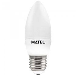 BOMBILLA LED VELA E14 5W.RGB