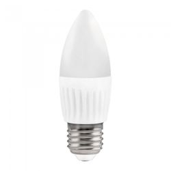 BOMBILLA LED VELA E27 10W.FRIA