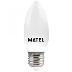 BOMBILLA LED VELA E27 3W.NEUTRA