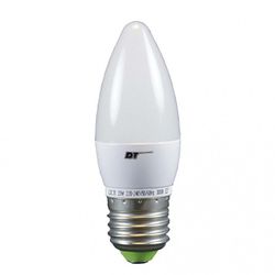 BOMBILLA MINI VELA LED 4W E-27 FRIA