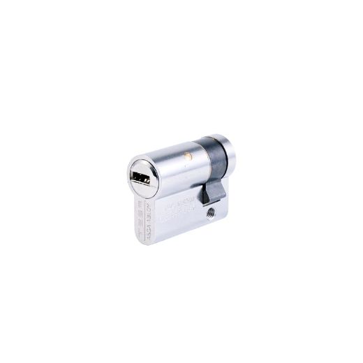 Cilindro td60 tesa perfil euro medio de 70x10, leva r15, acabado níquel. 3 llaves. Solo disponible para amaestramientos.
