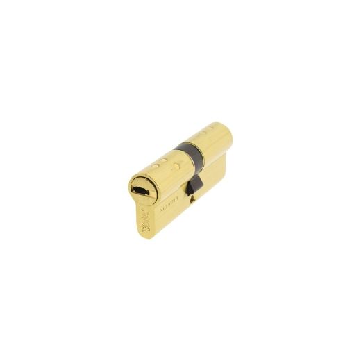 Cilindro hsk yale perfil euro doble de 30x40, leva r15, estría ak4, acabado latón. 5 llaves.