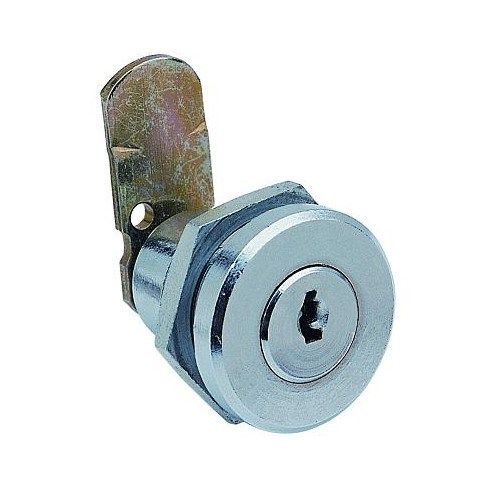 Cerradura gama basica 020 en acabado oro.