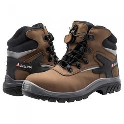 BOTA CLICK PIEL MARRON S3 T-46 / 7221346S3