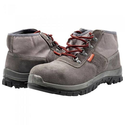 BOTA DE SEGURIDAD CLASSIC SERRAJE LONA GRIS S1P T-36 / 7230636S1P