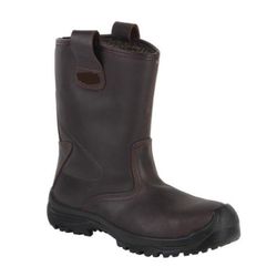 BOTA PIEL FORRADA SEGURIDAD S3 (MODELO MEGAN) T-43 MARRON