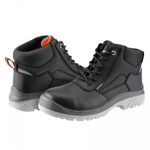 BOTA PIEL NEGRA COMP+ S3 T-43