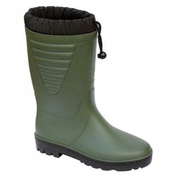 BOTA PVC FORRADA COLOR: VERDE T-40