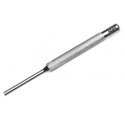 BOTADOR CILINDRICO LARGO DE CROMO-VANADIO MOLETEADO  5X10X140MM