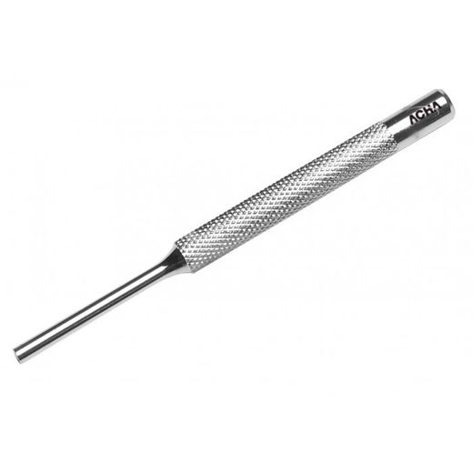 BOTADOR CILINDRICO LARGO DE CROMO-VANADIO MOLETEADO 5X10X140MM