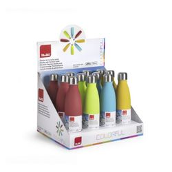 BOTELLA TERMO DOBLE PARED COLORFUL 500