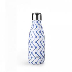 BOTELLA TERMO DOBLE PARED ZIGZAG 350