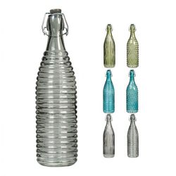 BOTELLA VIDRIO 1 L. JUNGLE COL. SURTIDOS