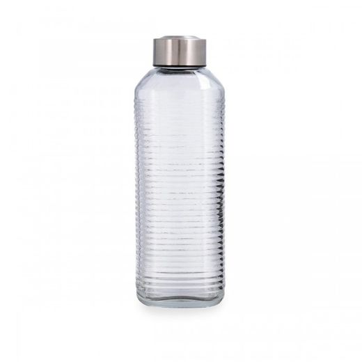 BOTELLA VIDRIO TAPE ACERO INOX VELVET - QUID 1L