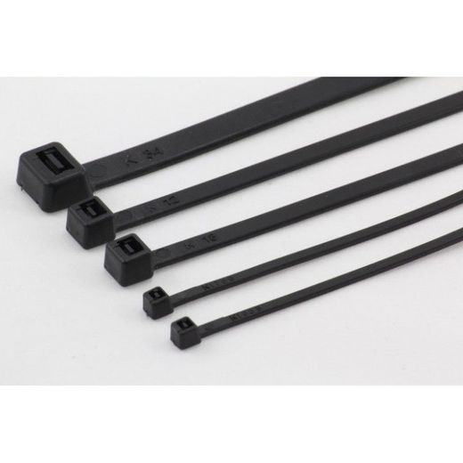 BRIDA EXTERIOR NEGRO 3.6X199 100UNID