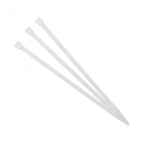 BRIDA NYLON TRANSPARENTE 3,5X280 (100UN)