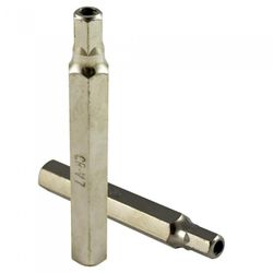 BROCA HEX. INV.BOCA 10X75MM LARGO,PNTA H7