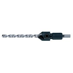 BROCA PILOTO Y AVELLANADOR DE 4 CORTES DE 3MM - SISTEMA "FLIP & DRIVE" Nº 6