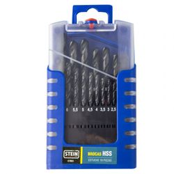 BROCA STEIN HSS 1 A 10 MM. 19 PCS.