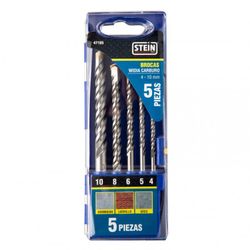 BROCA STEIN WIDIA CARBURO 4 A 10 MM. 5U.