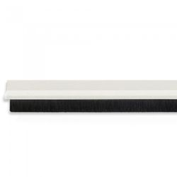 BURLETE ADHESIVO PVC CEPILLO 1MX45MM TRANS.