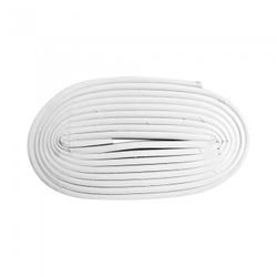 BURLETE CAUCHO TIPO E 6M. X 9MM. BLANCO