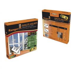 BURLETE CAUCHO TIPO E 9 MM X 6 M. BLANCO