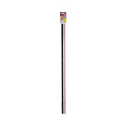 BURLETE PARA PUERTA ADHESIVO 1000 MM CON CEPILLO MADERA OSCURA 2157-9-