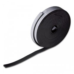 BURLETE-PROTECTOR DE ESPUMA ADHESIVO15X5MM 10 METROS NEGRO