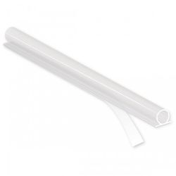 BURLETE SILICONA PUERT Y VENT.ADHESIVO9X 1-7MMX6 M TRANSPARENTE