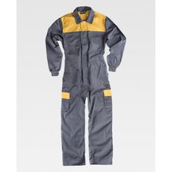 BUZO REF.C4502 GRIS+AMARILLO T-58