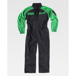 BUZO REF.C4503 NEGRO+VERDE PISTACHO T-54