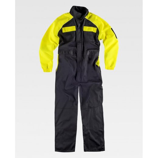BUZO REF.C4505 NEGRO+AMARILLO A.V. T-60