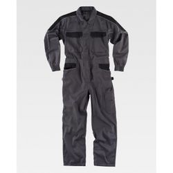 BUZO REF.WF1042 GRIS OSCURO+NEGRO T-XXL