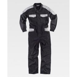 BUZO REF.WF1042 NEGRO/GRIS CLARO T-M