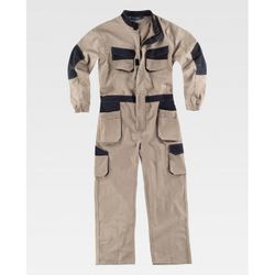 BUZO REF.WF2620 BEIGE+NEGRO T-M