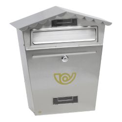 Amig 7462 | buzón 1 inox | 360 x 335 x 110 mm | acero inoxidable | inoxidable