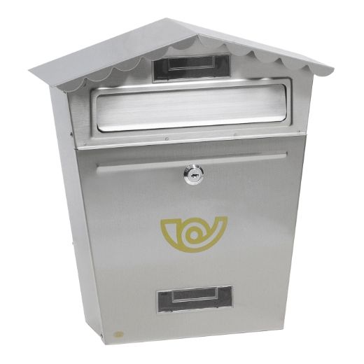 Amig 7462 | buzón 1 inox | 360 x 335 x 110 mm | acero inoxidable | inoxidable