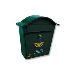 BUZON 1-370X320X105 ACERO VERDE (S)