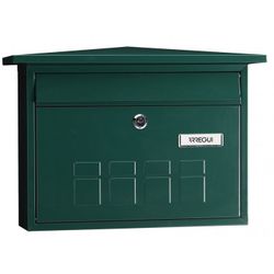 BUZON DECO VERDE ACERO